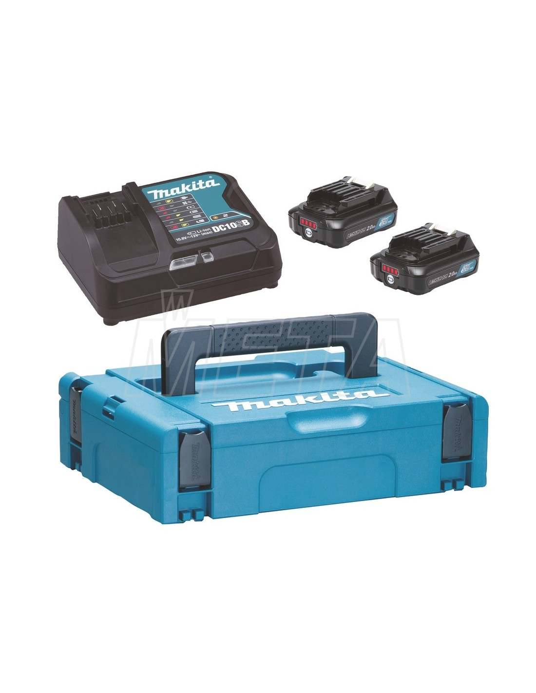 Makita Kit Energy 12V 2,0 Ah + Caricabatterie DC10SB